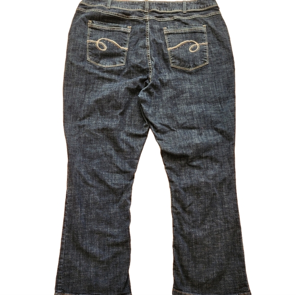 Riders by Lee Indigo Women's Stretch Bootcut Jean Women's Plus Size 24WP - Picture 5 of 9